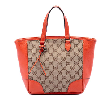 Gucci Small Gg Canvas Bree Satchel Pre-
