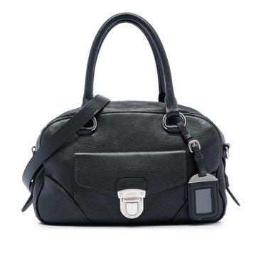 Prada Vitello Daino Front Pocket Boston