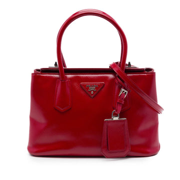 Prada Small Saffiano Vernice Turnlock