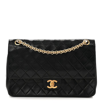 Chanel Lambskin Quilted Medium Double