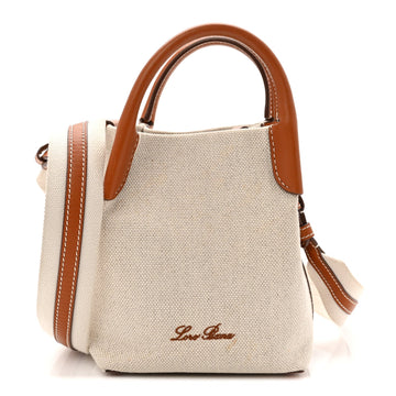 Loro Piana Cotton Linen Calfskin Micro