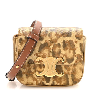 Celine Canvas Triomphe Mini Claude