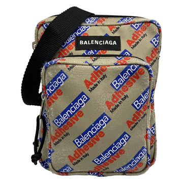 Balenciaga Explorer Gray Blue Red Nylon