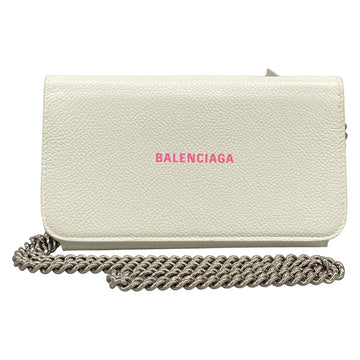 Balenciaga Everyday White Pink Leather