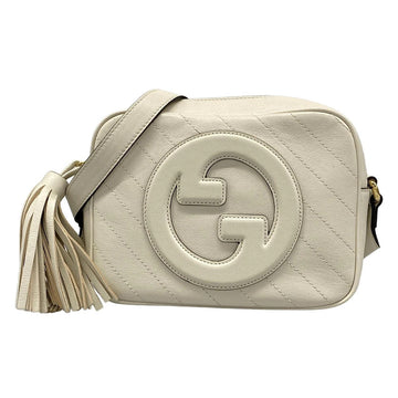 Gucci Blondy Cream Leather Women's