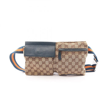 Gucci Gg Canvas Waist Bag Crossbody
