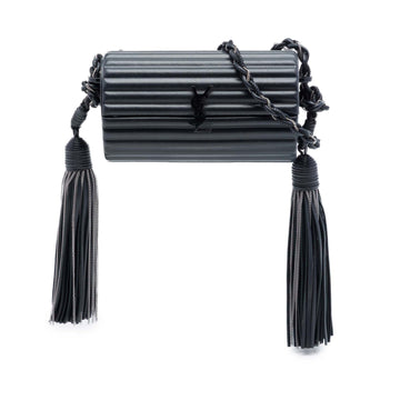 Saint Laurent Ribbed Acrylic Lambskin