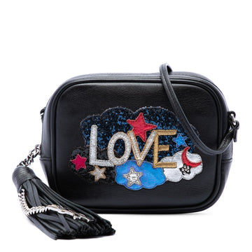 Saint Laurent Mini Embroidered Nappa