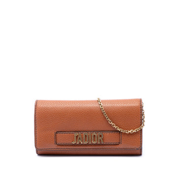 Dior Calfskin Ja Wallet On Chain Pre-