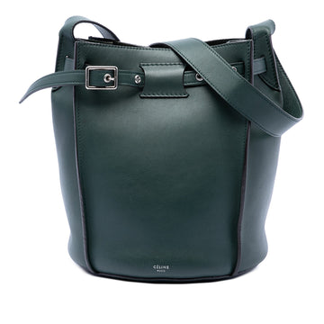 Celine Leather Big Bag Bucket Crossbody