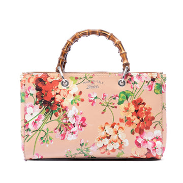 Gucci Medium Calfskin Blooms Bamboo