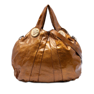 Gucci Large Patent Hysteria Satchel Pre-