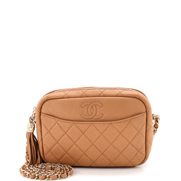 Chanel Coco Tassel Camera Case Quilted
