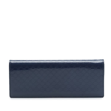 Gucci Microssima Patent Broadway Clutch