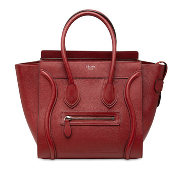 Celine Micro Drummed Calfskin Luggage