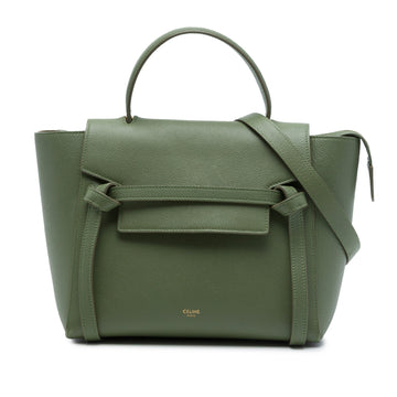 Celine Micro Grained Calfskin Belt Bag