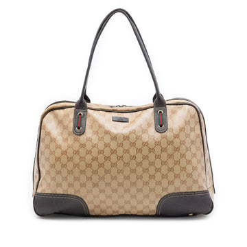 Gucci Gg Crystal Web Princy Shoulder Bag