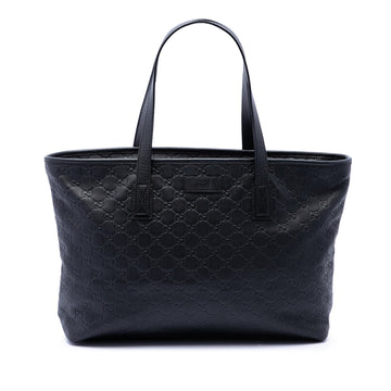 Gucci Medium Ssima Tote Pre-Loved Black