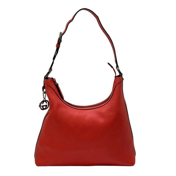 Gucci Interlocking G Red Leather