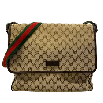 Gucci Gg/Shelly Beige Dark Brown