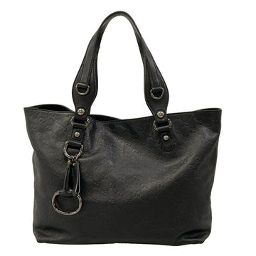 Gucci Icon Bit/Guccissima Black Leather