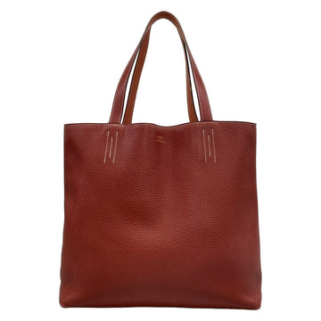 Hermes Double Sens 45 Bordeaux Pink