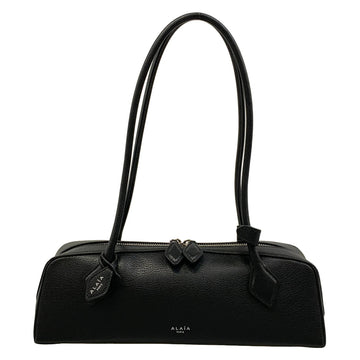 Alaia Le Teckel Medium Black Shiny