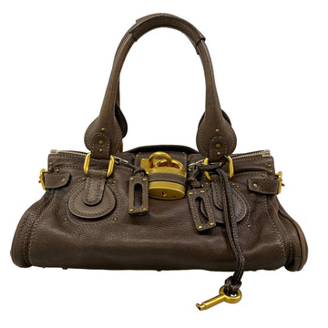 Chloe Paddington Dark Brown Leather