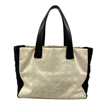 Chanel New Travel Line Tote Mm Cream