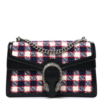 Gucci Vintage Tweed Check Small Dionysus