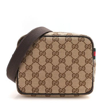 Gucci Gg Supreme Calfskin Mini Crossbody
