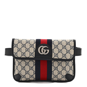 Gucci Gg Supreme Web Small Ophidia Belt