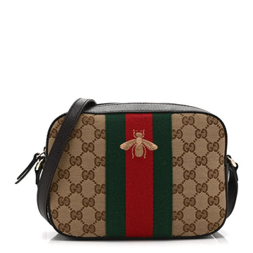 Gucci Gg Supreme Web Small Webby Bee