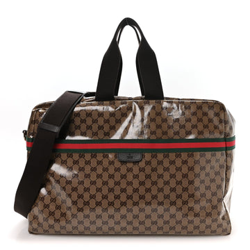 Gucci Crystal Web Large Carry On Duffle