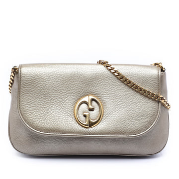 Gucci Medium Leather Chain Crossbody