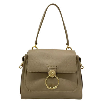 Chloe Tess Small Day Bag Gray Beige Gold