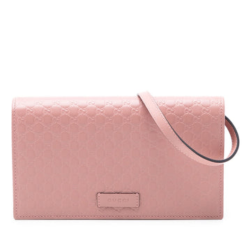 Gucci Microssima Wallet On Strap Pre-