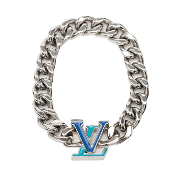 Louis Vuitton Stainless Steel Enamel Lv