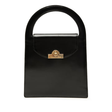Dior Leather Handbag Pre-Loved Bag Black