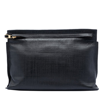 Loewe Leather Anagram T Clutch Pre-Loved