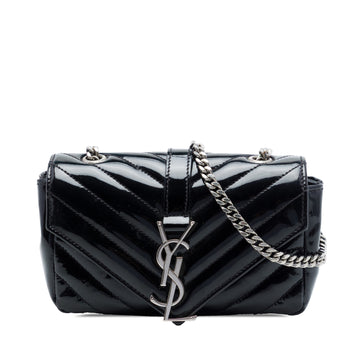 Saint Laurent Baby Chevron Patent