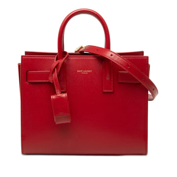 Saint Laurent Nano Leather Sac De Jour