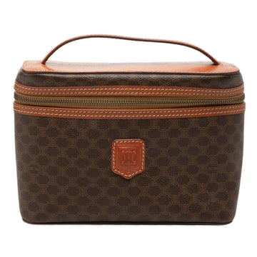 Celine Macadam Coated Canvas Vanity Bag