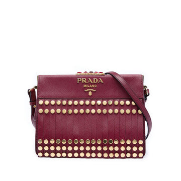 Prada Studded Saffiano Lux Idol