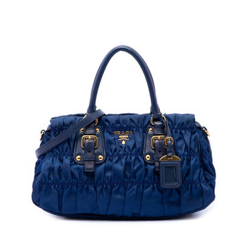 Prada Tessuto Gaufre Satchel Pre-Loved