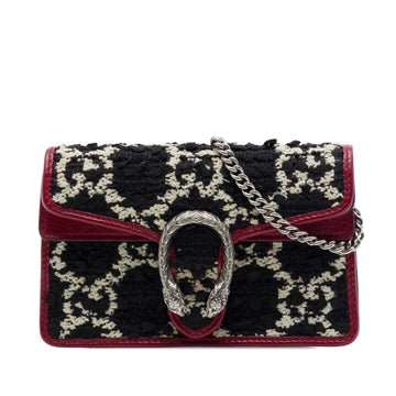 Gucci Mini Gg Tweed Dionysus Crossbody