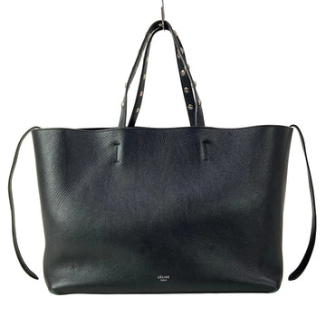 Celine Hippo Phantom Stud Tote Black