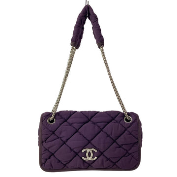 Chanel Bubble Quilt Purple Chemical