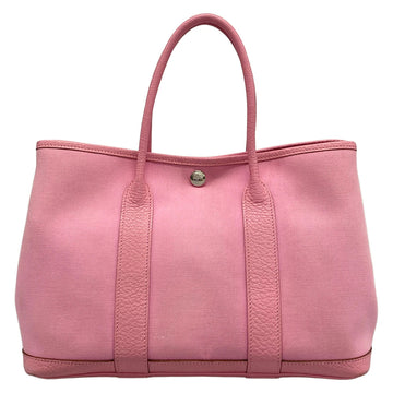 Hermes Garden Party Tpm Pink Toile