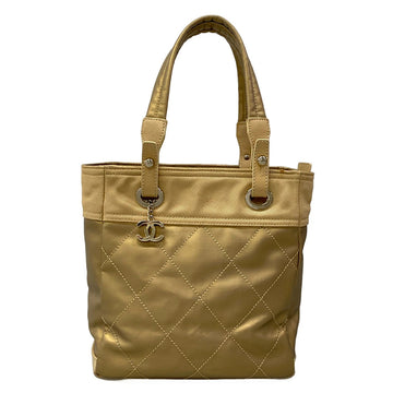 Chanel Paris Biarritz Tote Pm Gold